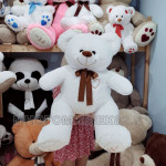 Плюшевый медведь "I Love You" бурый 110 см